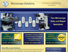 Tablet Screenshot of microsolutionsmi.com